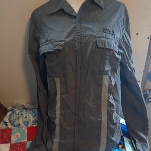 Urban Heritage Charcoal Button-Up Shirt